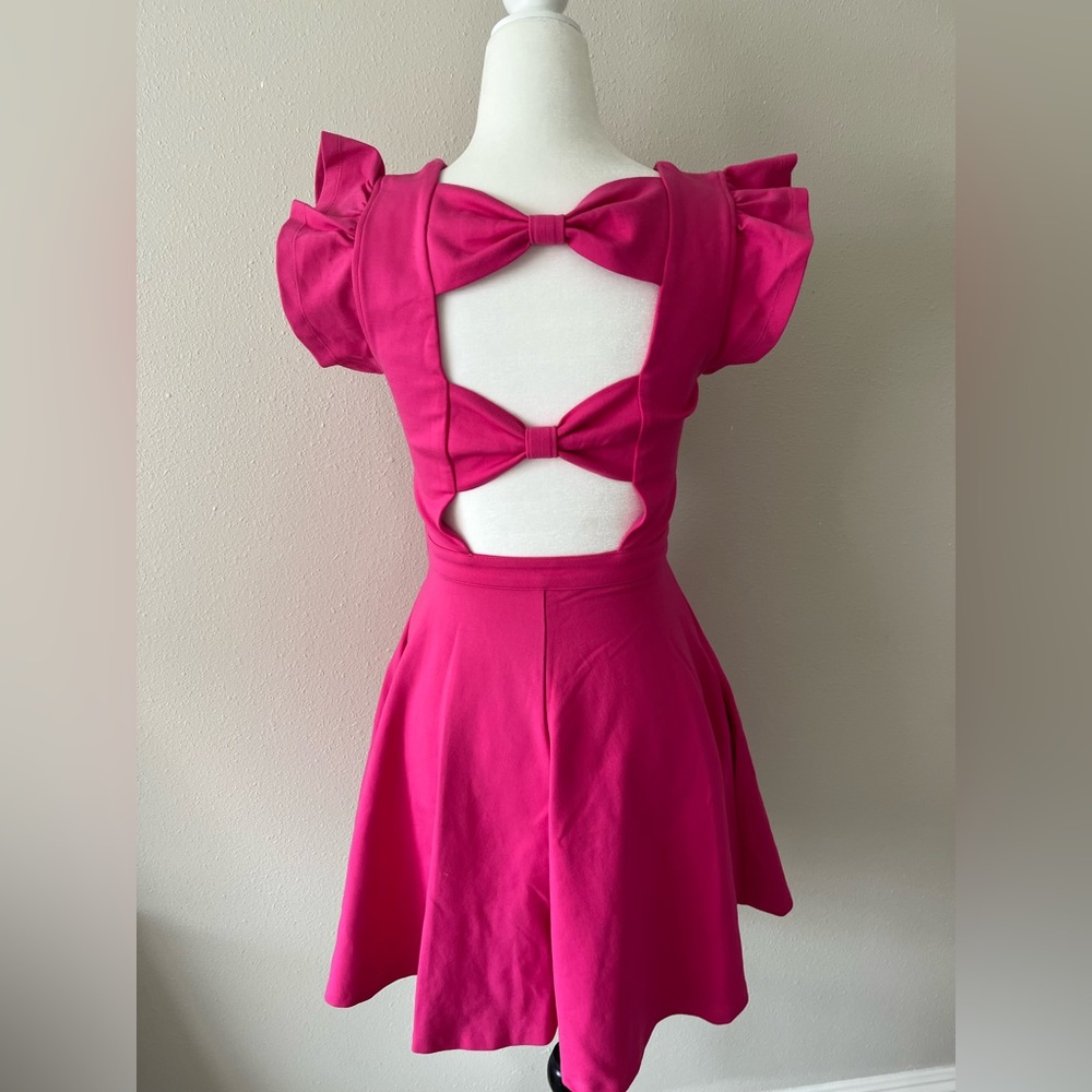 Back ribbon dress like Valentino